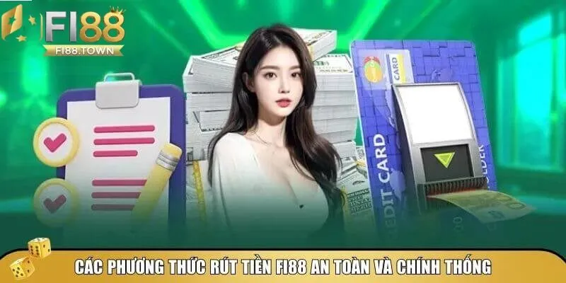 Các phương thức rút tiền tại nhà cái Fi88 